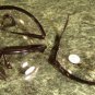 6 pair CLEAR SAFETY WORK GLASSES Polycarbonate Lense Adjustable ANSI Approved