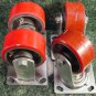4pc. 4" STEEL WHEELS new caster swivel tire wheel