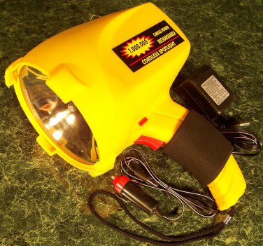 Rechargeable SPOT LIGHT Cordless flashlight 1,000,000 c