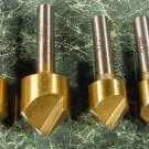 5pc TITANIUM COUNTER SINK DRILL BITS New