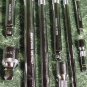 9pc WOBBLE Chrome EXTENSION BAR SET Angle 1/4 3/8 & 1/2" Drive Brand New socket