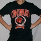 Vintage 80's CINCINNATI BENGALS Football T-Shirt Soft Black Medium