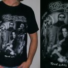 02 Tour AEROSMITH Rock Concert T-Shirt Black Pre Shrunk Size Large