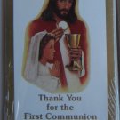 First Communion Thank-You Cards 8pk, Girl
