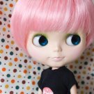 12" Goodyblythe Hair Wig for Blythe Pink Bob W220 Cute