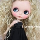 Goodyblythe Blythe Hair Wig Blond Curly W/hairpin W82