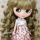 12" Goodyblythe Hair Wig for Blythe Grey Curl W319