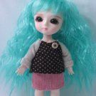 5.5" Goodyblythe Lati Yellow Hair Wig Mint Curl LW15