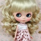 12" Goodyblythe Hair Wig for Blythe Blond Alice W80