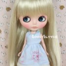 12"Goodyblythe Hair Wig for Blythe Blond Long Curl W308