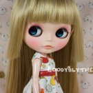 Goodyblythe Blythe Hair Wig Coffee Double Layer W237