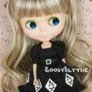 Goodyblythe Blythe Hair Wig Blond Highlight Cute W195