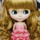 12" Goodyblythe Hair Wig Gold Lolita for Blythe W236