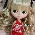 12" Goodyblythe Hair Wig Blond Lolita for Blythe W174