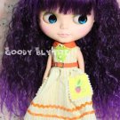 Goodyblythe Blythe Hair Wig Purple Color Curve Cute W77