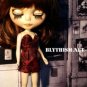 Blythism Red Black Pattern Tube Dress D094rb(F)