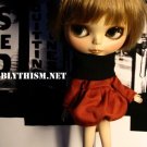 Blythism Red bubbles Dress fit Blythe D092r(F)