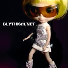 Blythism A-Line Dress with Sequins D029w(F) fit Blythe