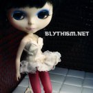 Blythism White Bullet Dress D026w fit Blythe / Pullip