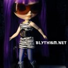 Blythism Tube dress in Zebra D057(F) fit Blythe