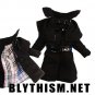 Blythism Black Peter Pan Coat J028(F) fit Blythe