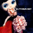 Blythism Puff dress in Peach D020(F) fit Blythe/Pullip