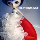 Blythism Wedding Dress D018(F) fit Blythe / Pullip