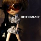 Blythism Black Lace Dress D095(F) fit Blythe