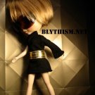 Blythism Black single shoulder dress fit Blythe D105(F)