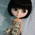 Goodyblythe Hair Wig for 12" Blythe Black Long Bob W138