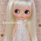Goodyblythe Hair Wig for 12" Blythe White Straight W293