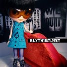 Blythism Aqua Vest Dress D062b(F) fit Blythe / Pullip