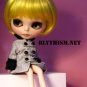 Blythism Grey Coat with Hat J044(F) fit Blythe / Pullip