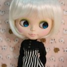 Goodyblythe Hair Wig for 12" Blythe White Long Bob W185