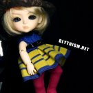 Blythism French Maid(Blue) fit Lati Yellow L-D018