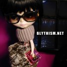 Blythism Brown Fur Arched Dress D038(F) Blythe / Pullip