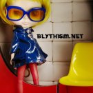 Blythism Blue PVC raincoat J010b(B) fit Blythe / Pullip