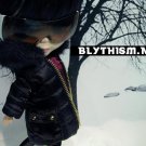 Blythism Black Bulky Coat J007-B(B) fit Blythe