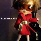 Blythism Red Coat (w/ Gold Belt) J043r(F) fit Blythe