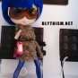 Blythism Brown Fur Vest Jacket J022b(F) fit Blythe