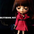 Blythism Pink Coat (w/ Black Belt) J043p(F) fit Blythe