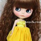 12" Goodyblythe Hair Wig for Blythe Brown Curly W303
