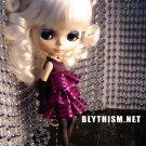 Blythism Violet layering Dress D036(F) fit Blythe
