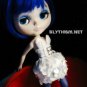 Blythism White Sequins Dress(FR) D024w(F) fit Blythe