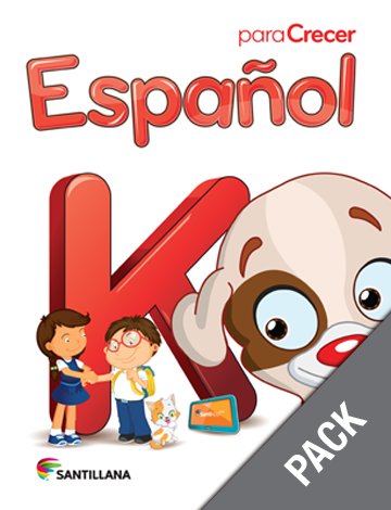 Espanol K ( Pack) Serie Para Crecer     (isbn: 9781618754547) (Ediciones Santillana)
