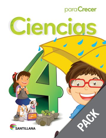 Ciencias 4 ( Pack) Serie Para Crecer (isbn:9781618754783) (Ediciones Santillana)