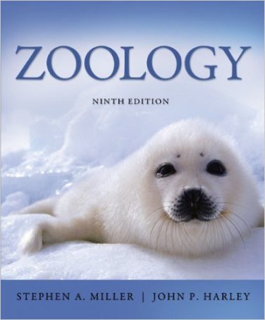Zoology 14th edition / Miller - Harley  / isbn 0073524174