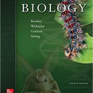 Biology W/Connect Access Card (4th edition) by Robert J. Brooker - isbn 9781260078824
