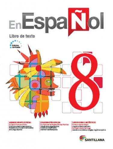 En Espa&Atilde;&plusmn;ol 8  (Libro de Texto) Edicion Revisada 2016 - isbn 9781618755476