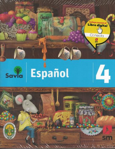 Savia Espanol 4 Texto ( incluye Cuaderno de Vocabulario ) isbn 9781630146504